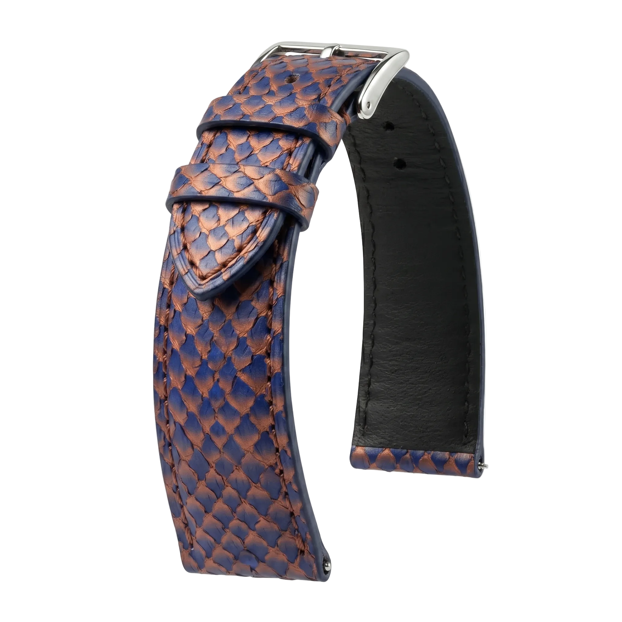 Salmon Gradient Odyssey watch strap - KronoKeeper - main view